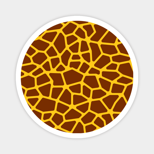 Giraffe Pattern Magnet by Brady